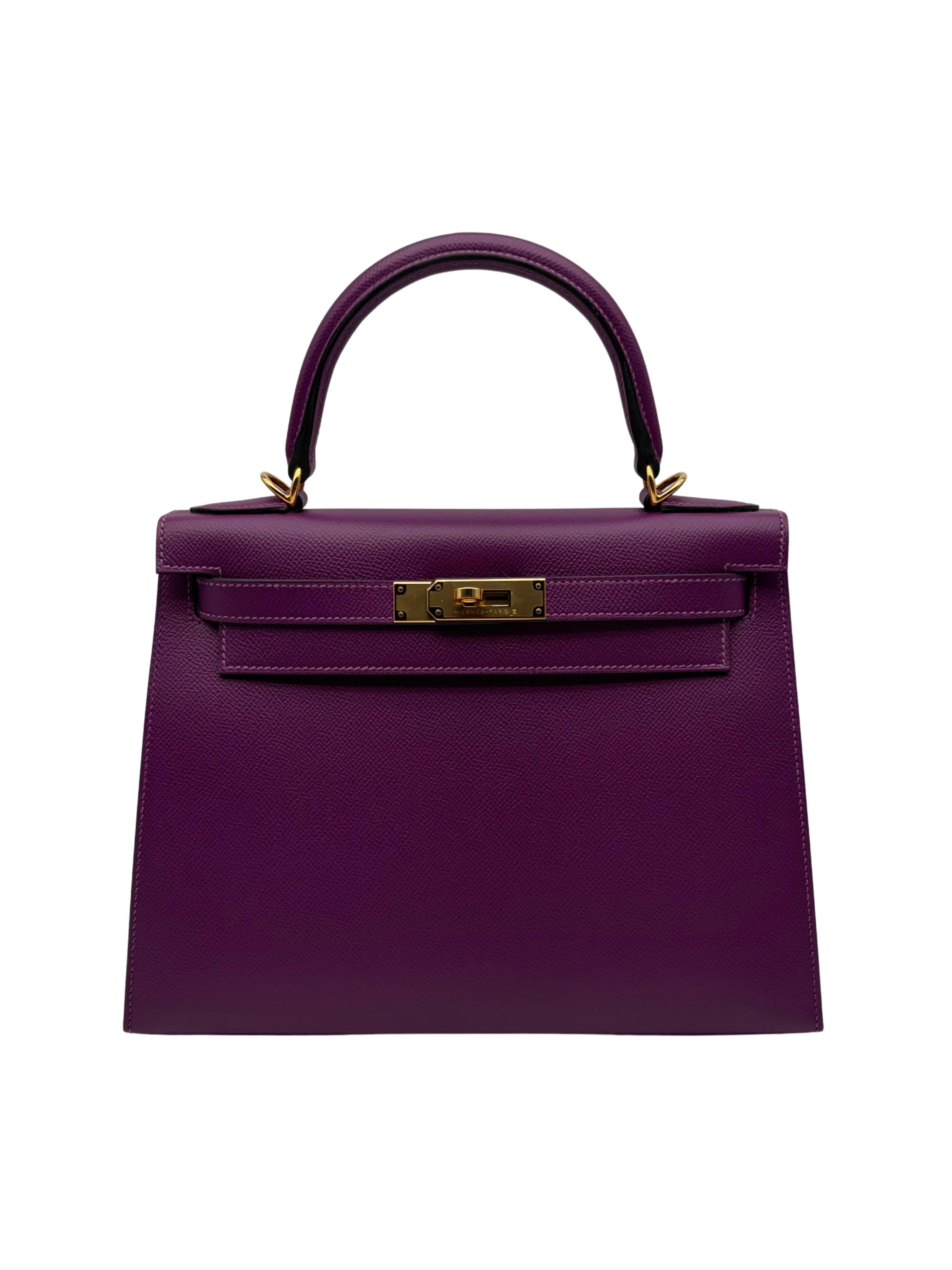 Hermès Kelly 28 Epsom Anemone Gold Hardware full set in Sotogrande | Bolso Hermès Kelly 28 piel epsom color anémona con herraje dorado, envio internacional.