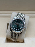 Rolex Datejust 41mm Green Dial Jubilee full set in Sotogrande | Reloj Rolex Datejust 41mm acero esfera verde jubilee, envio internacional.