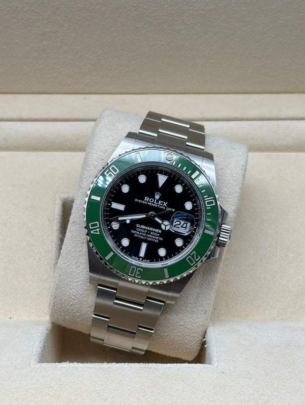 Watch Rolex Submariner date Starbucks full set in Sotogrande | Reloj submariner Starbucks acero, envio internacional.