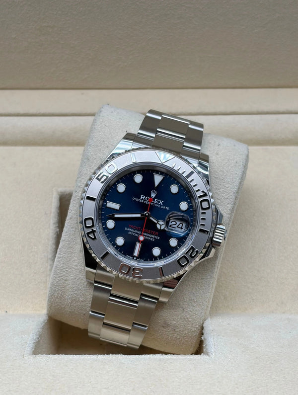 Rolex Yacht Master 40mm Steel Blue Dial full set in Sotogrande | Reloj Rolex Yacht Master acero con esfera azul, envio internacional.
