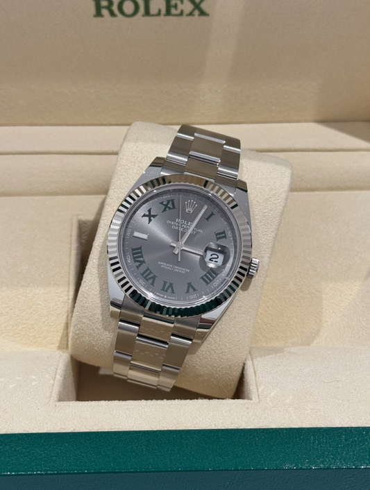 Watch Rolex Datejust 41 mm Steel Wimbledon Oyster - Reloj Acero 