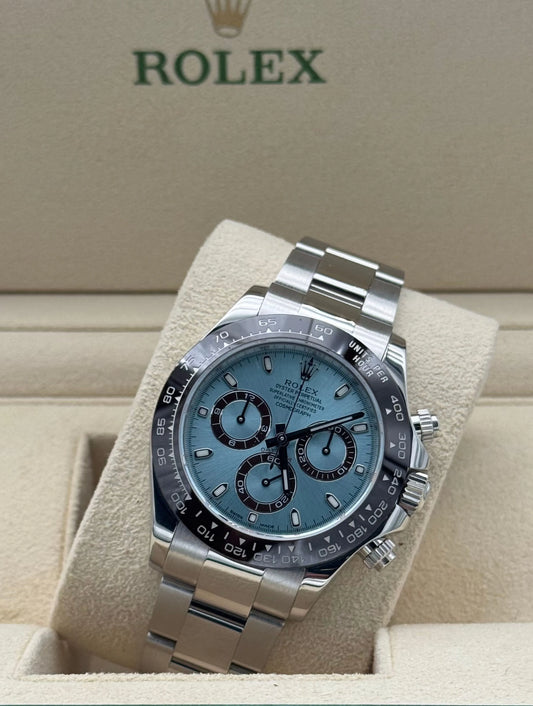 Buy watch Rolex Daytona Gold Platinum full set in Marbella | reloj de lujo Rolex Daytona Platino en muy buenas condiciones, compra-venta de artículos de segunda mano