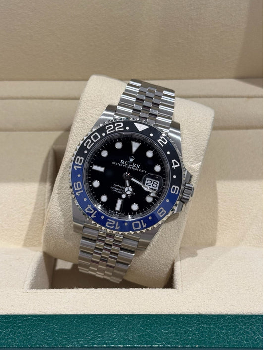 Watch Rolex GMT Master II Batman Jubilee - Reloj Acero Batgirl