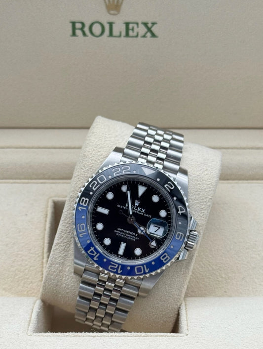 Watch Rolex GMT Master II Batman Jubilee - Reloj Acero Batgirl