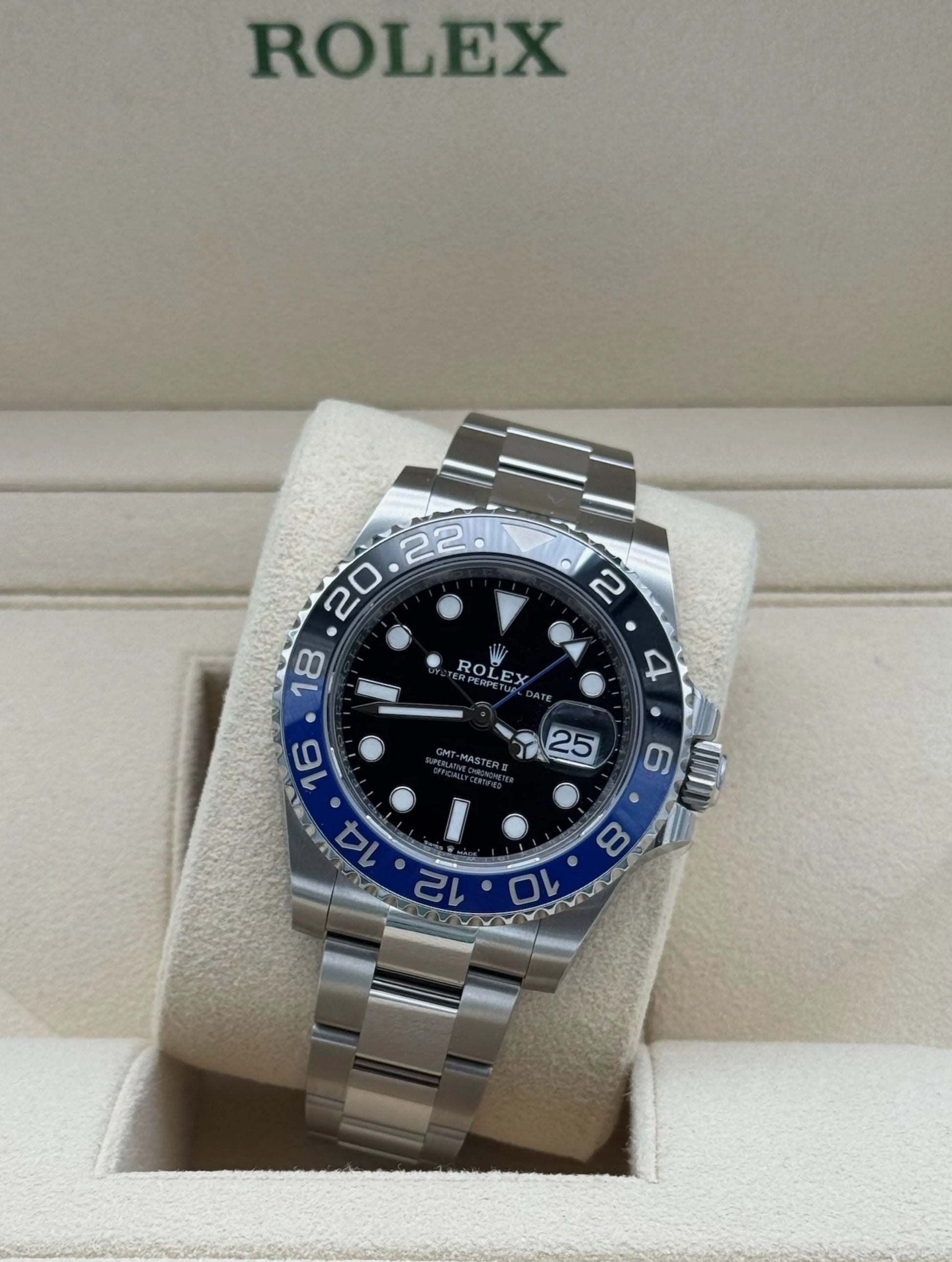 Watch Rolex GMT Master II Batman Oyster - Reloj Acero Batgirl 2025