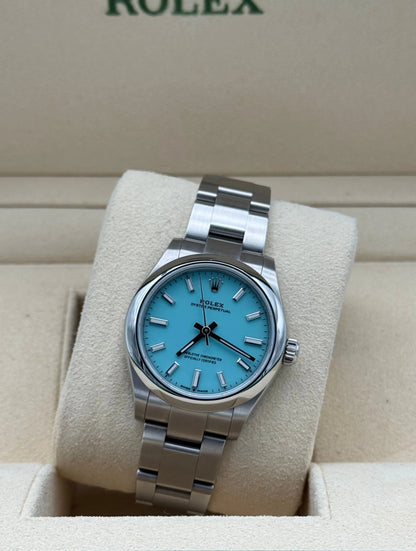 Buy Watch Rolex Oyster Perpetual 31mm Tiffany Dial - Reloj oyster perpetual 31mm esfera Tiffany en Marbella