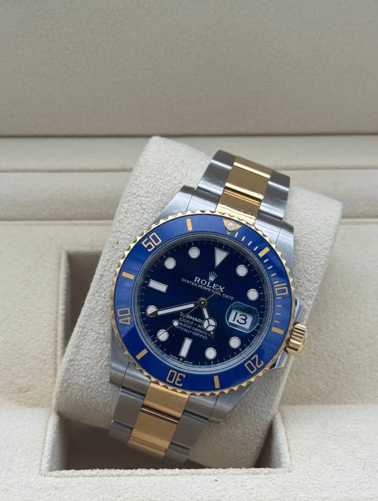 Rolex Submariner Date Bluesy acero y oro 40mm reloj de lujo para hombre — compra y venta en Marbella