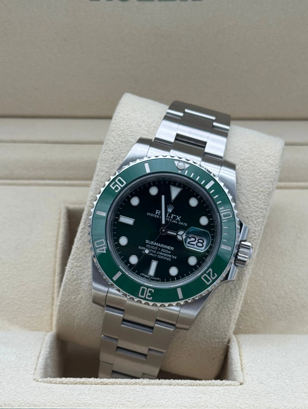 Buy Watch Rolex submariner date steel Hulk 2016, reloj submariner acero in Marbella | Compra reloj Rolex acero Hulk set completo. Envio internacional.