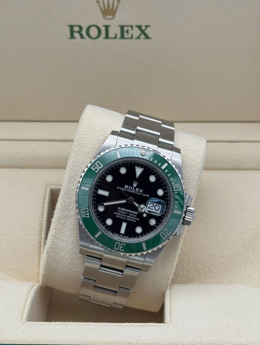 Watch Rolex Submariner date Starbucks 2022 full set, Marbella | Reloj submariner Starbucks acero, envio internacional.