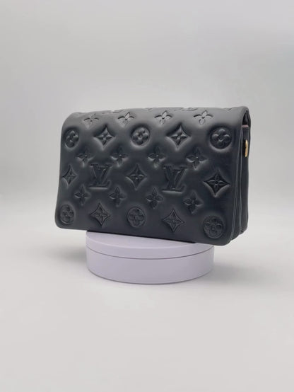 Louis Vuitton Coussin Black with Chain