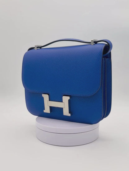 Hermès Constance 18 Epsom Bleu Royal