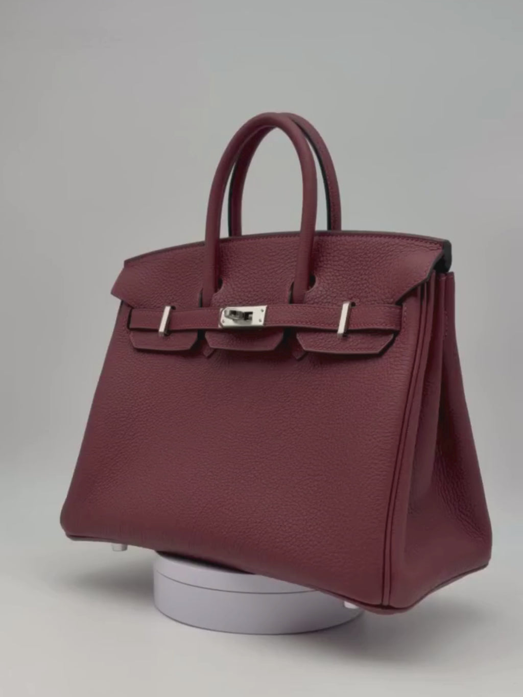 Hermès Birkin 25 Togo Rouge H Palladium Hardware