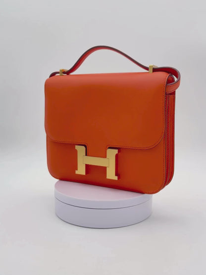 Hermès Constance 18 Swift Orange