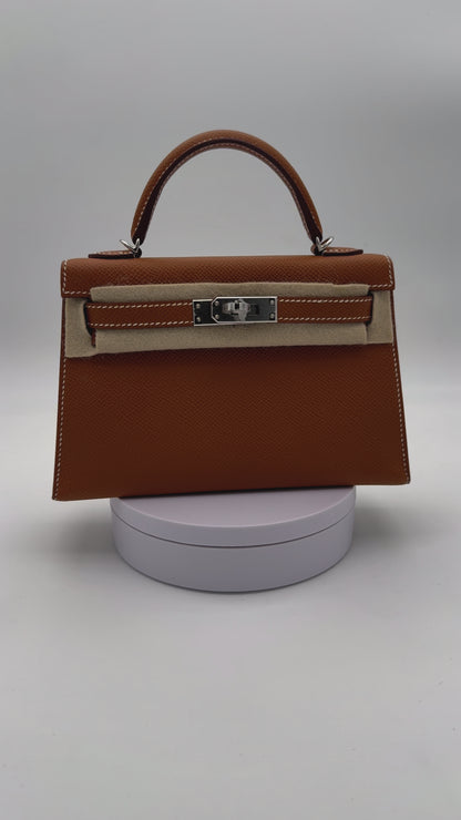 Hermès Kelly Mini Epsom Gold