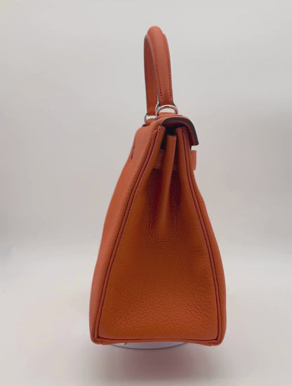 Hermès Kelly 28 Togo Orange