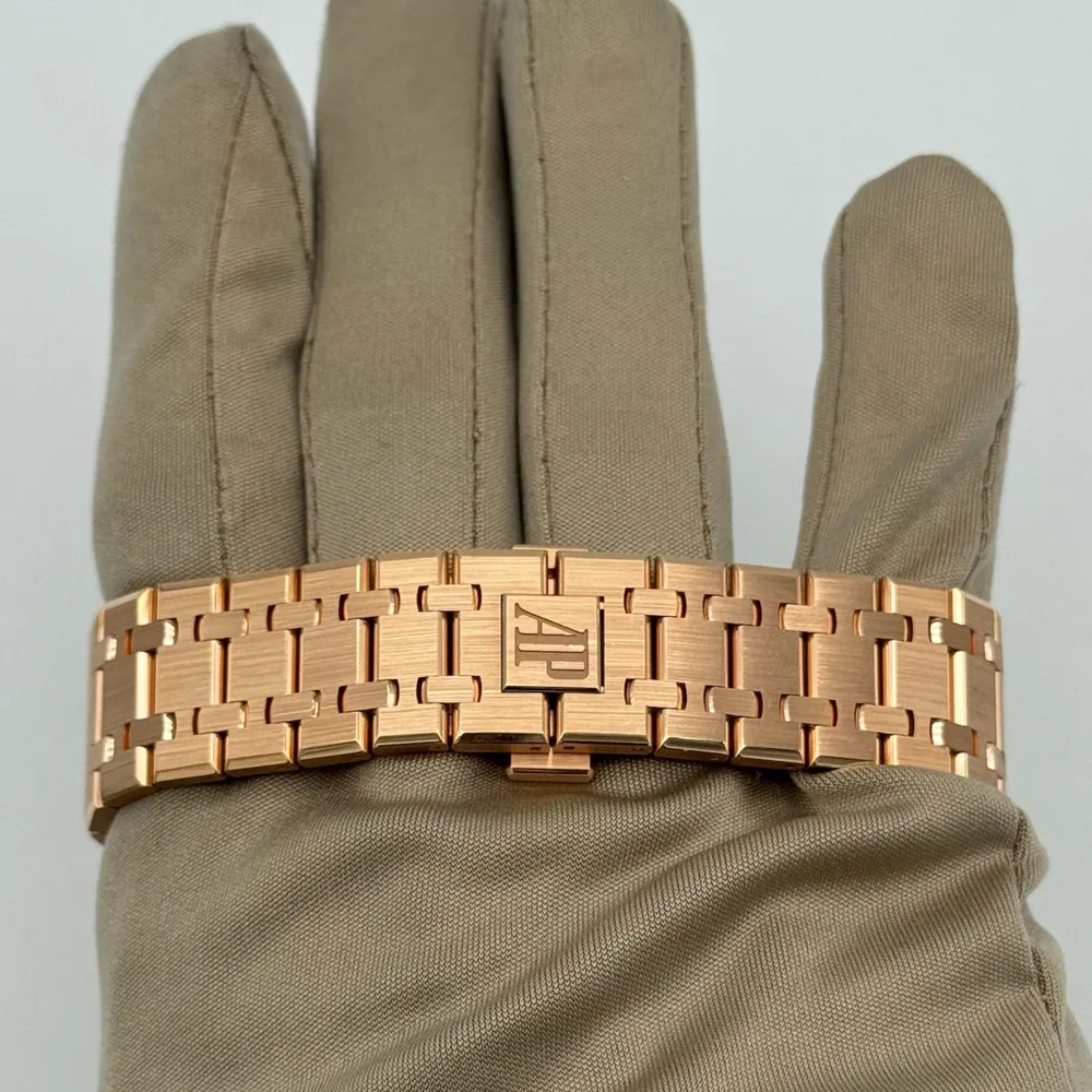 Audemars Piguet Royal Oak Chronograph Rose Gold, vista 3