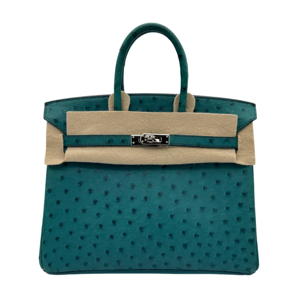 Hermès Birkin 25 Ostrich Vert Verone