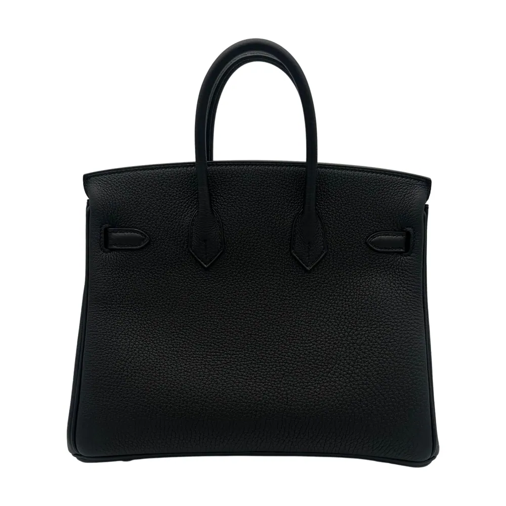 Hermès Birkin 25 Togo Black Gold Hardware, view 3