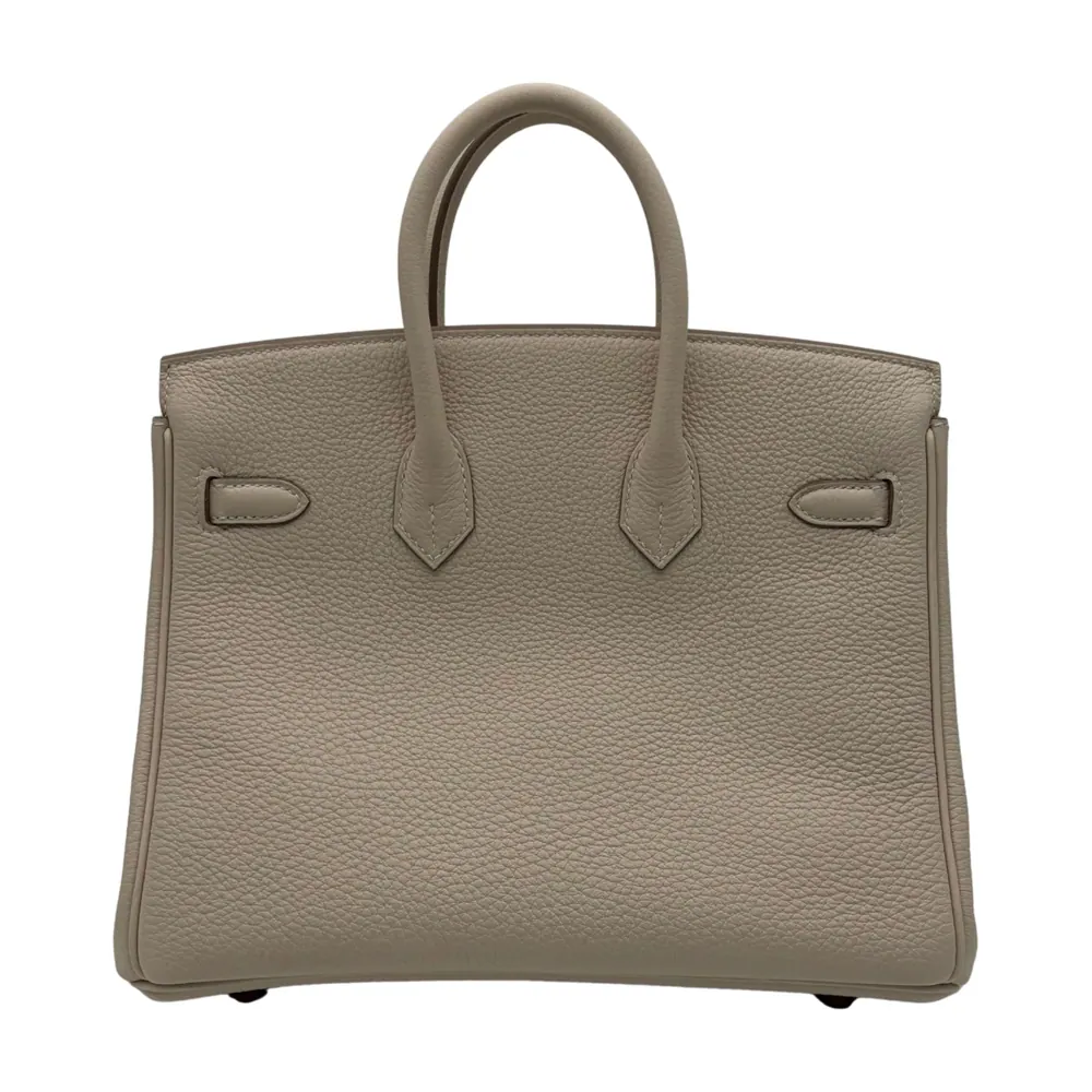 Hermès Birkin 25 Togo Craie Gold Hardware, vista 3