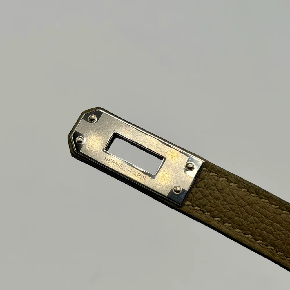 Hermès Birkin 25 Togo Dune Palladium Hardware, vista 10
