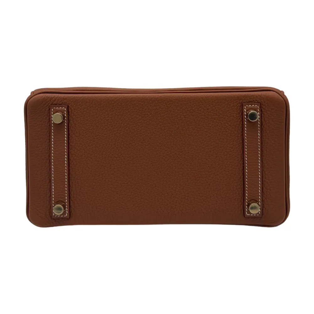Hermès Birkin 25 Togo Gold Gold Hardware, vista 4