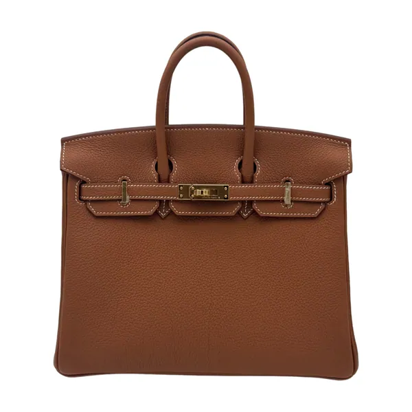 Hermès Birkin 25 Togo Gold Gold Hardware