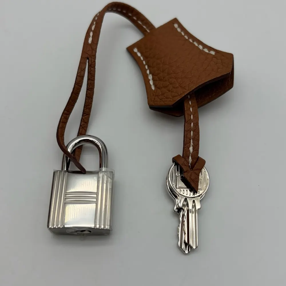 Hermès Birkin 25 Togo Gold Palladium Hardware, vista 14