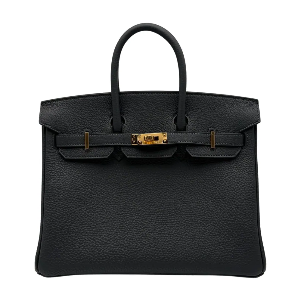 Hermès Birkin 25 Togo Gris Misty Gold Hardware
