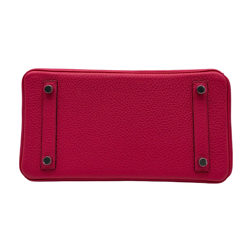 Hermès Birkin 25 Togo Rose Mexico Palladium Hardware, vista 4