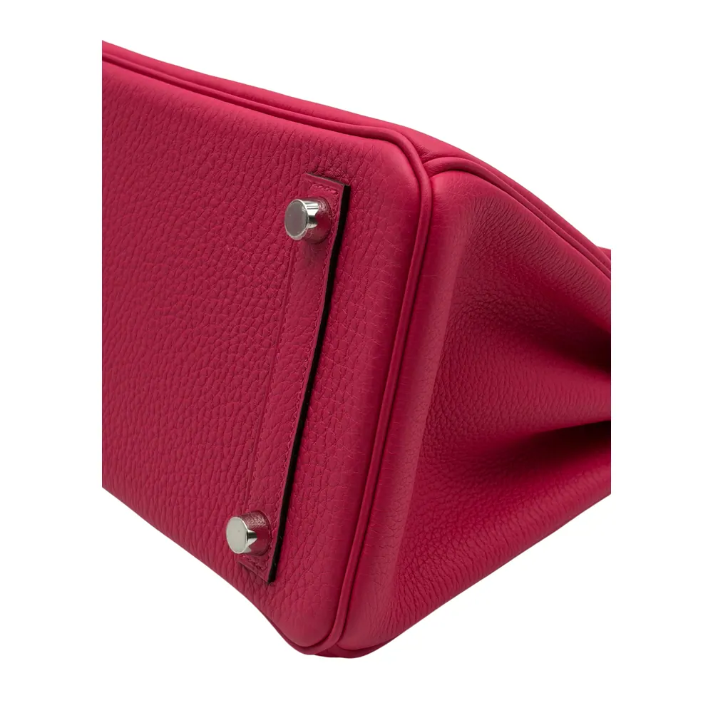 Hermès Birkin 25 Togo Rose Mexico Palladium Hardware, vista 6