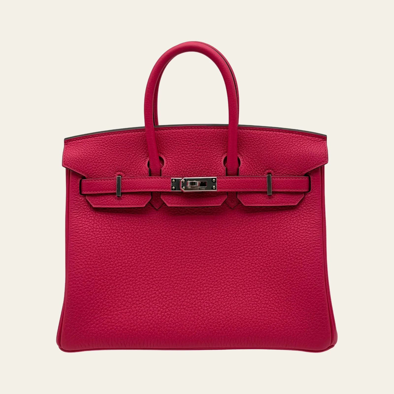Hermès Birkin 25 Togo Rose Mexico Palladium Hardware