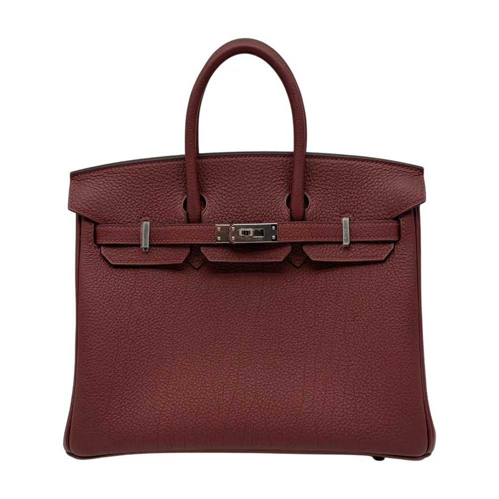 Hermès Birkin 25 Togo Rouge H Palladium Hardware