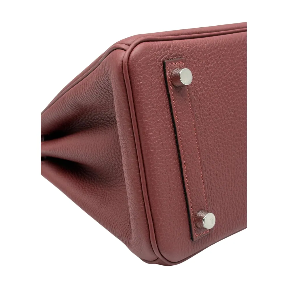 Hermès Birkin 25 Togo Rouge H Palladium Hardware, vista 6