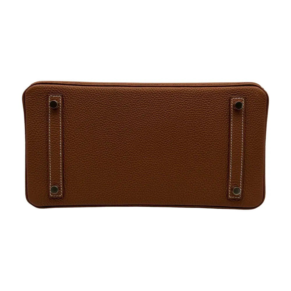 Hermès Birkin 30 Togo Gold Gold Hardware, vista 4