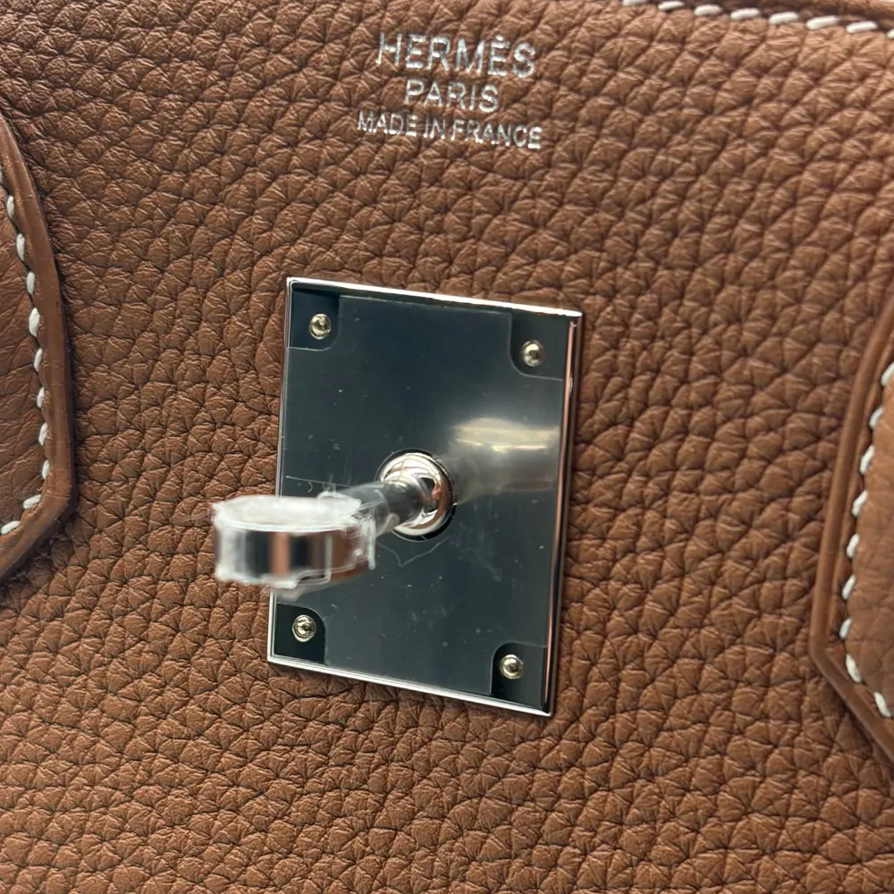 Hermès Birkin 30 Togo Gold Palladium Hardware, view 9