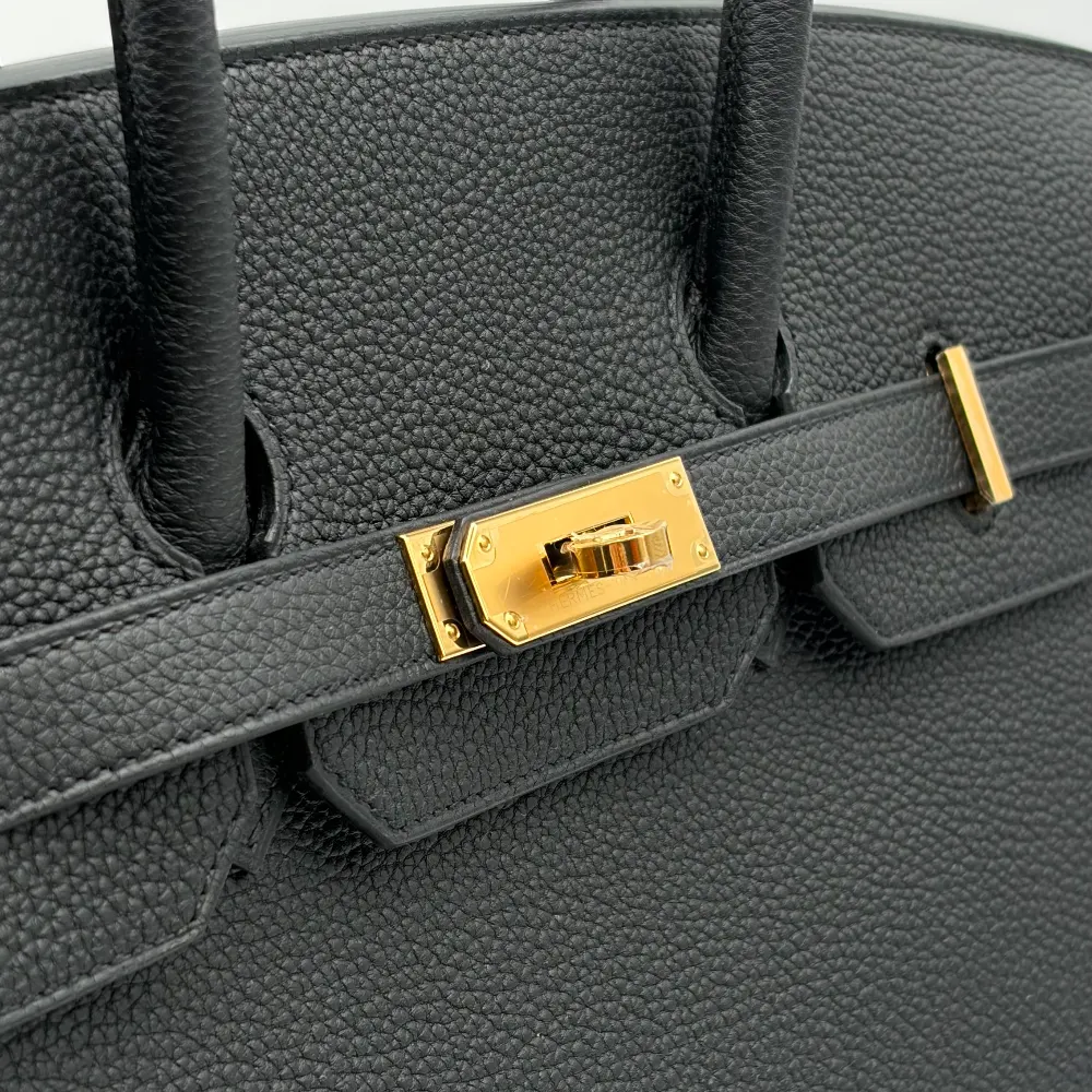 Hermès Birkin 35 Togo Black Gold Hardware, view 8