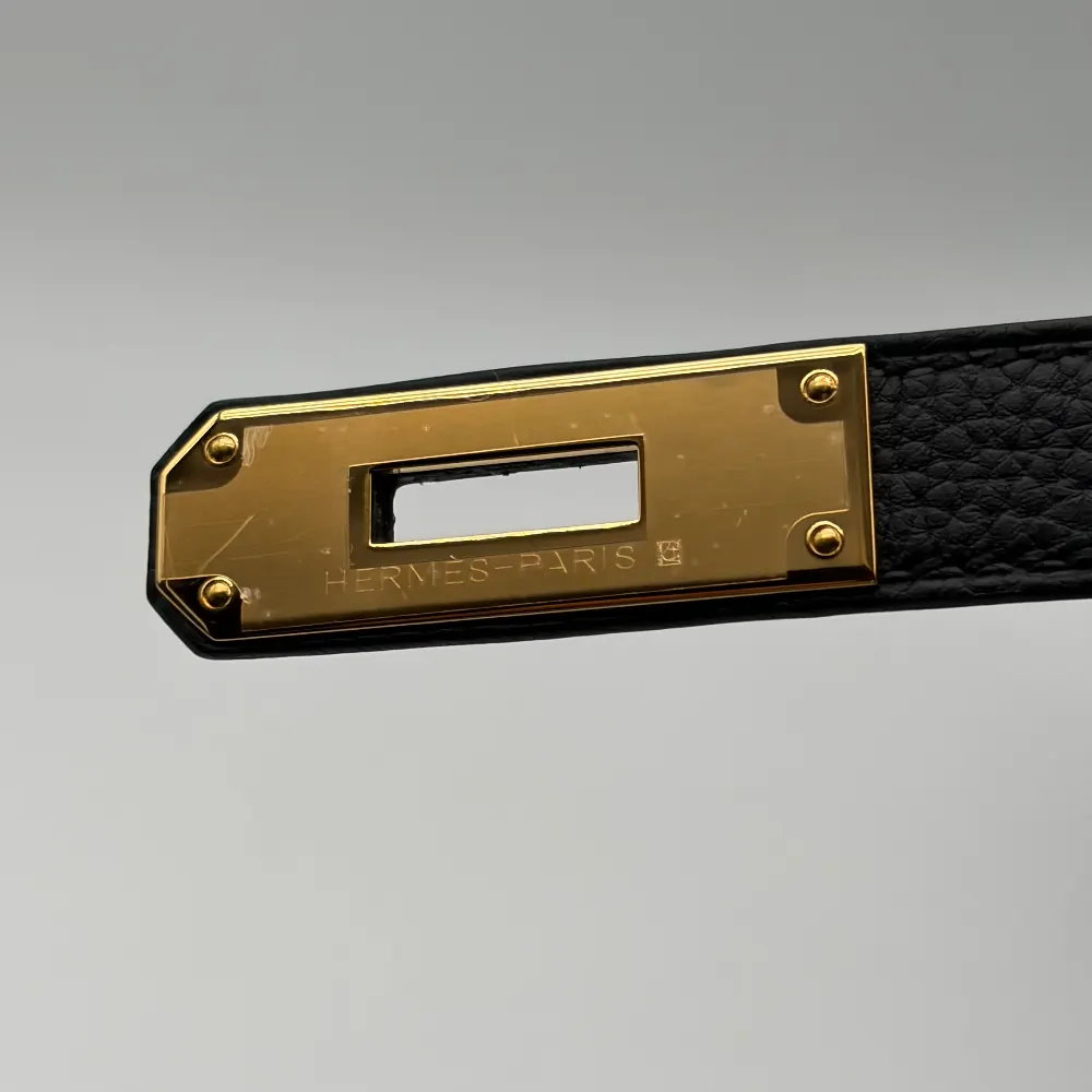 Hermès Birkin 35 Togo Black Gold Hardware, view 9