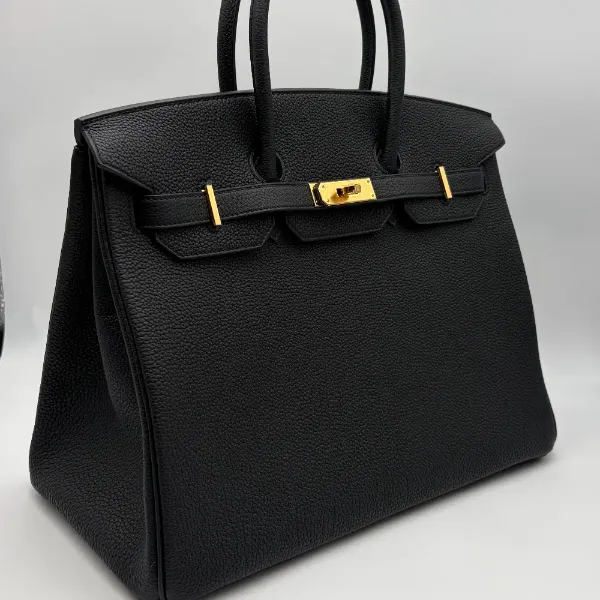 Hermès Birkin 35 Togo Black Gold Hardware, second view