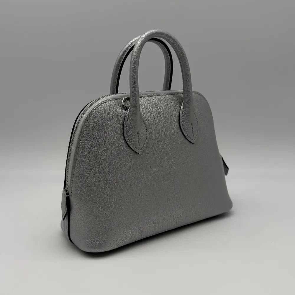 Hermès Bolide Mini Chèvre Chamkilight Leather Argent Palladium Hardware, vista 2