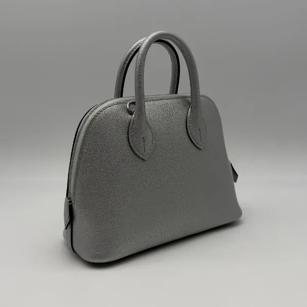 Hermès Bolide Mini Chèvre Chamkilight Leather Argent Palladium Hardware, second view