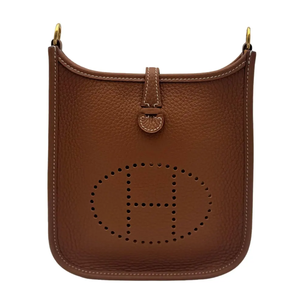 Hermès Evelyne 16 Clemence Gold Gold Hardware