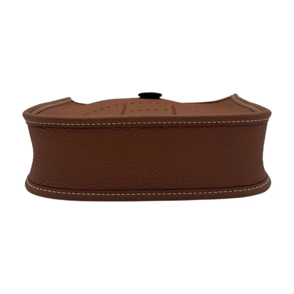 Hermès Evelyne 16 Clemence Gold Gold Hardware, vista 4