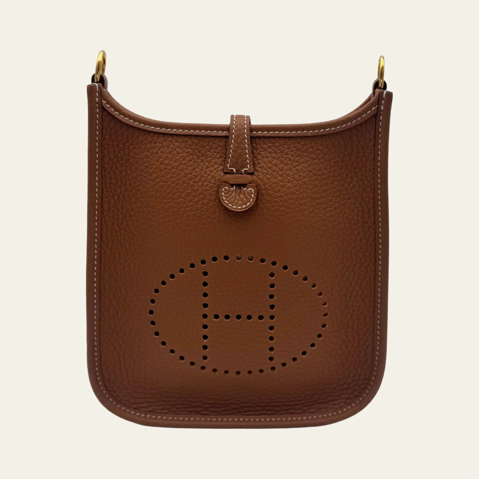Hermès Evelyne 16 Clemence Gold Gold Hardware