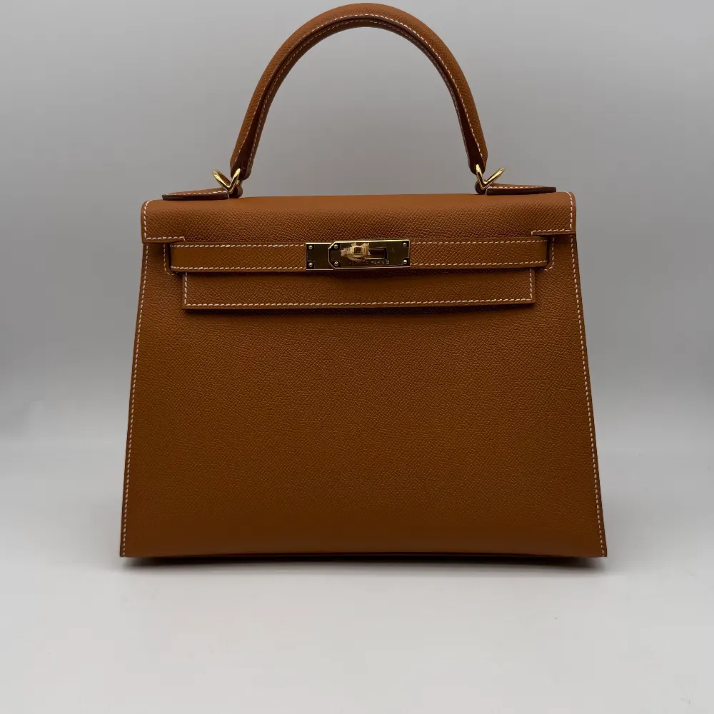 Hermès Kelly 28 Epsom Gold Gold Hardware
