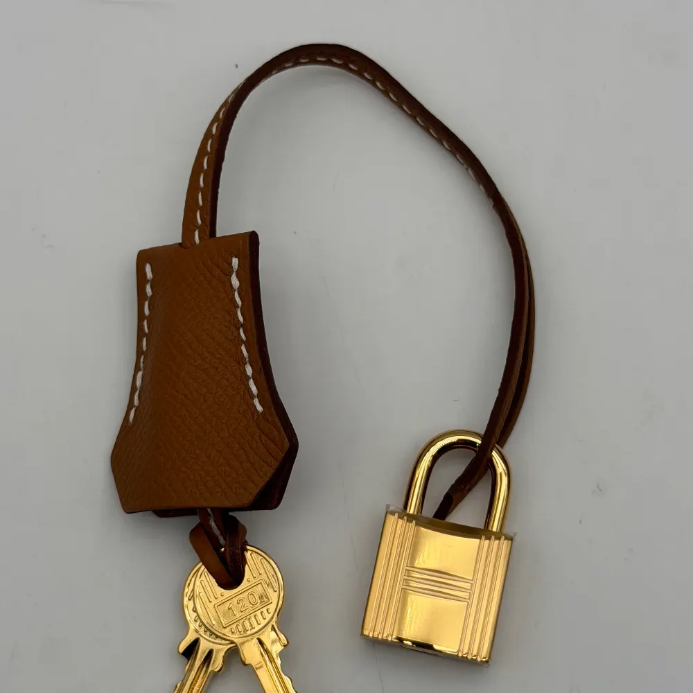 Hermès Kelly 28 Epsom Gold Gold Hardware, vista 12