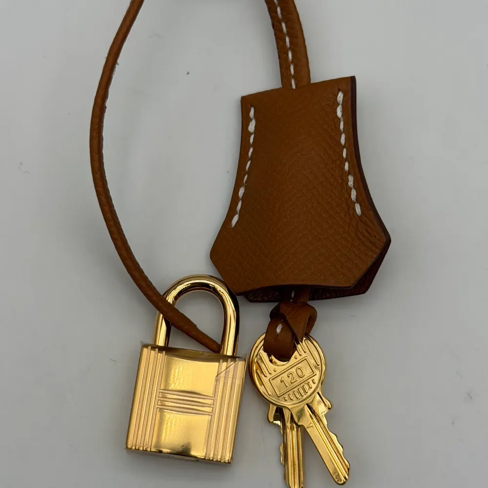 Hermès Kelly 28 Epsom Gold Gold Hardware, vista 13