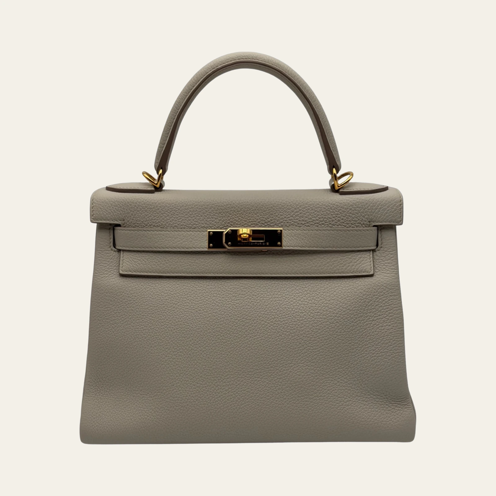 Hermès Kelly 28 Togo Beton Gold Hardware