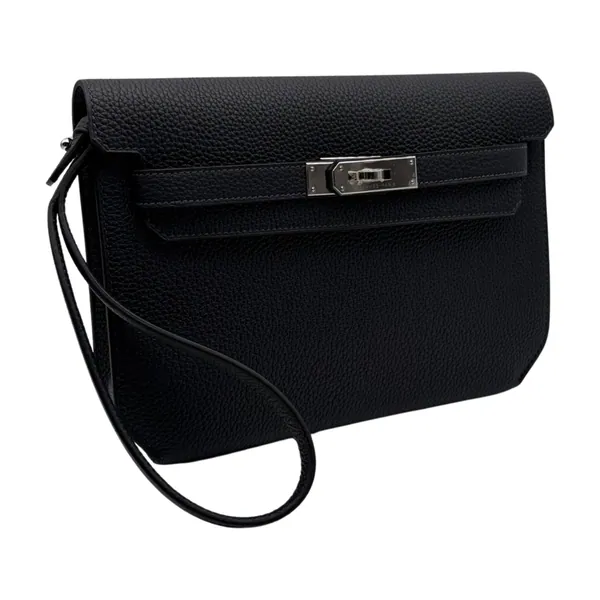 Hermès Kelly Dépêches 25 Togo Caban Palladium Hardware, segunda vista