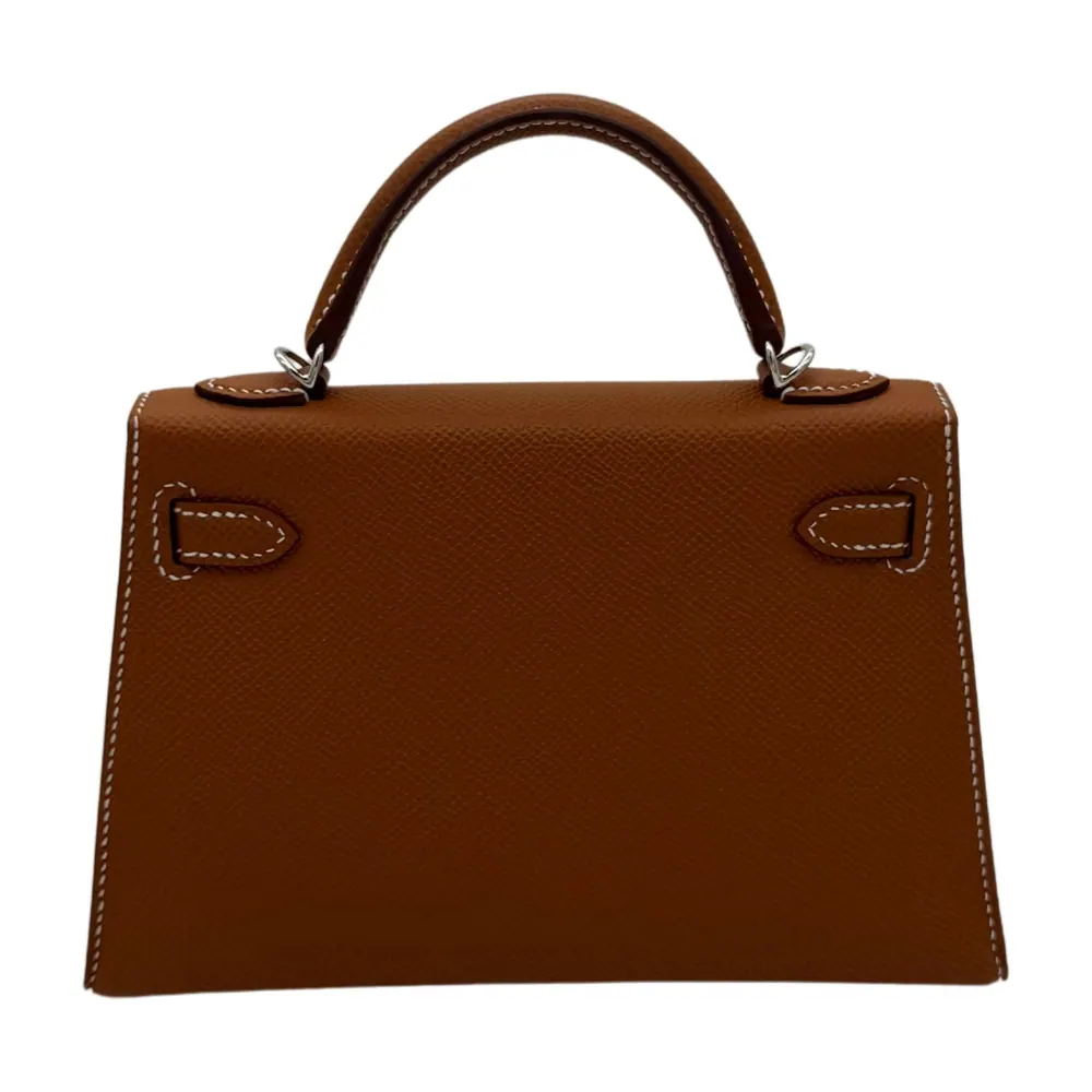 Hermès Kelly Mini Epsom Gold, vista 3