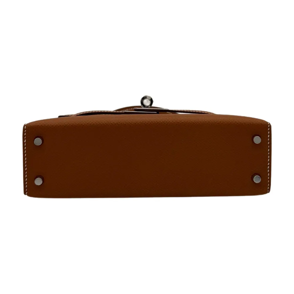 Hermès Kelly Mini Epsom Gold, vista 4